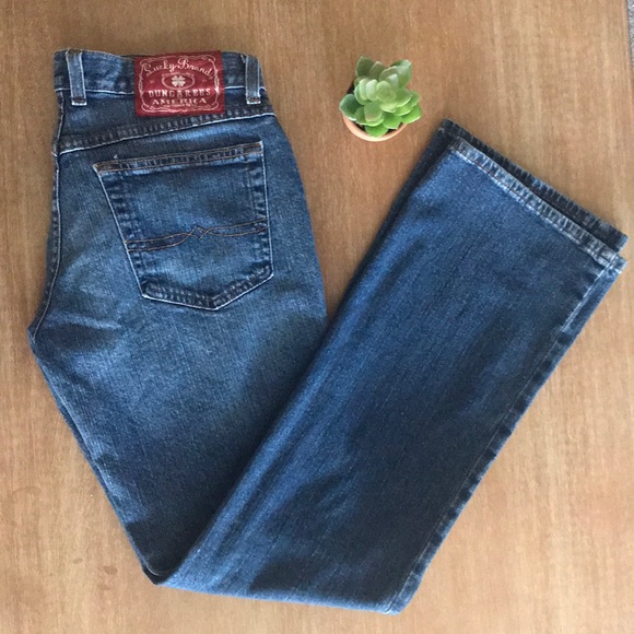 Lucky Brand Denim - Lucky Brand Dungarees Flare Jeans